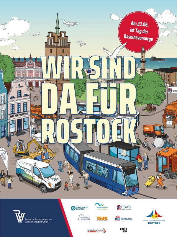Dasein für Rostock: 23. Juli - Tag der Daseinsvorsorge